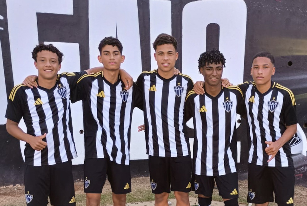 Atlético estreia Campeonato Mineiro sub-14 com goleada na Cidade do Galo
